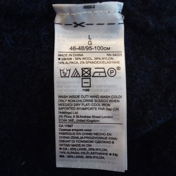 Banana Republic Sweater L Wool & Some Alpaca - Picture 7 of 7